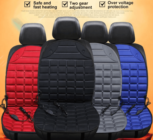 Car Heated Seat Covers: Stay Warm and Comfortable on the Go (2X) - Aquan Express