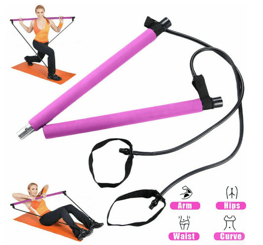 Portable Pilates Bar: Your Complete Gym-On-The-Go - Aquan Express