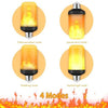 2x LED Flame Effect Light Bulb: Create an Enchanting Ambiance with Flickering Flames - Aquan Express