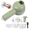 4 in 1 Handheld Electric Vegetable Cutter: Your Ultimate Kitchen Assistant - Aquan Express