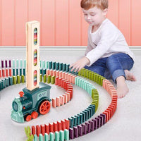 Automatic Domino Train: A Fun and Educational Journey for Kids - Aquan Express