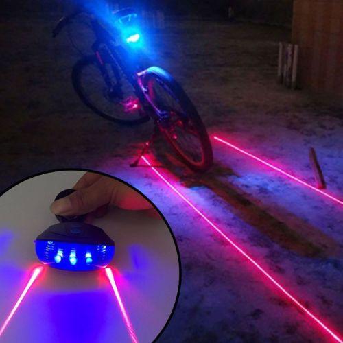 Bicycle Laser Tail Light: Illuminate Your Path, Enhance Your Safety - Aquan Express