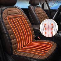 Car Heated Seat Covers: Stay Warm and Comfortable on the Go (2X) - Aquan Express