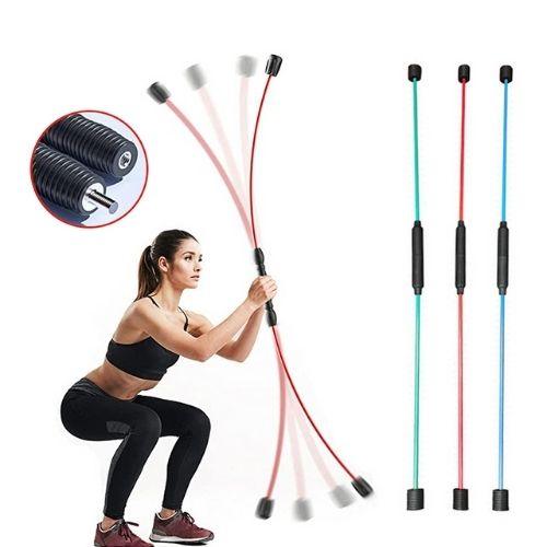 Elastic Fitness Bar, Elastic Bar, Suitable for Muscle Exercise