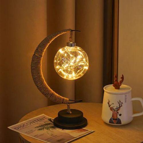 Enchanted Lunar Lamp: Serenity and Warmth in Your Space - Aquan Express