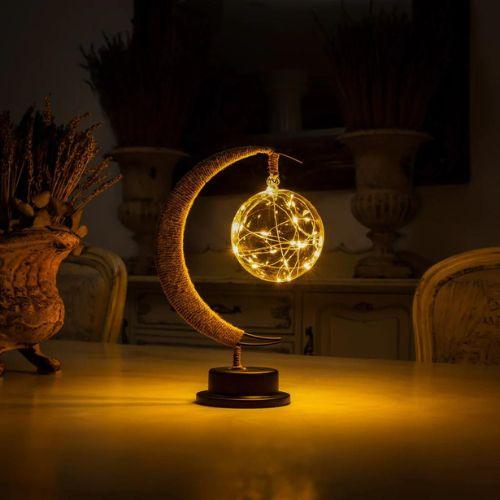 Enchanted Lunar Lamp: Serenity and Warmth in Your Space - Aquan Express