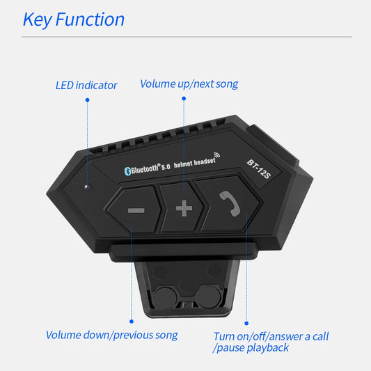 Motorcycle Bluetooth Helmet Headset: Stay Connected On the Ride - Aquan Express