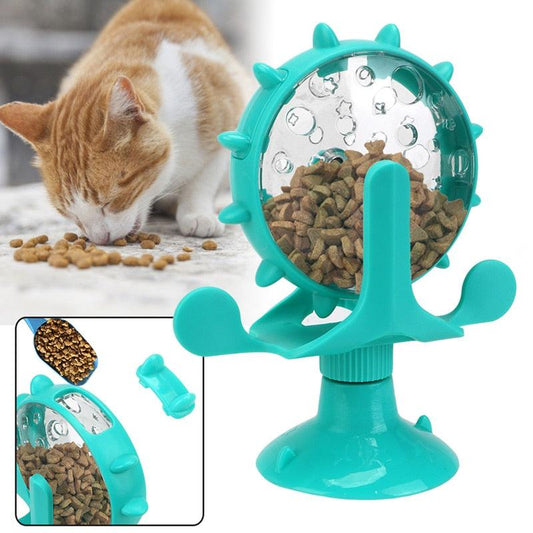 Pet Feeding Interactive Wheel: A Playful Dining Experience for Your Furry Friend - Aquan Express