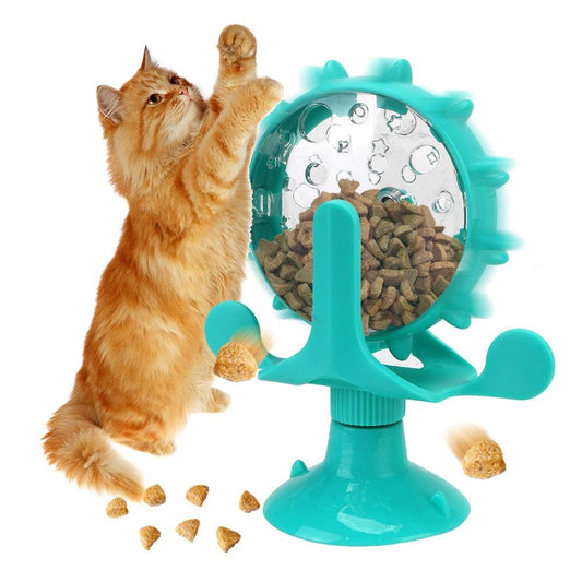 Pet Feeding Interactive Wheel: A Playful Dining Experience for Your Furry Friend - Aquan Express