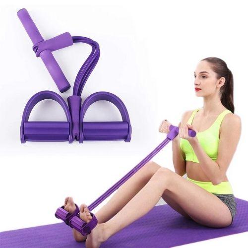 Resistance Band with Pedal: Versatile Home Workout Essential - Aquan Express