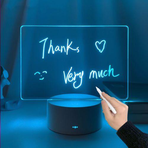 Rewritable Night Light: Illuminate Your Imagination with Personalized Messages - Aquan Express