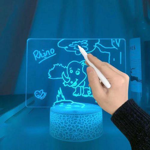 Rewritable Night Light: Illuminate Your Imagination with Personalized Messages - Aquan Express